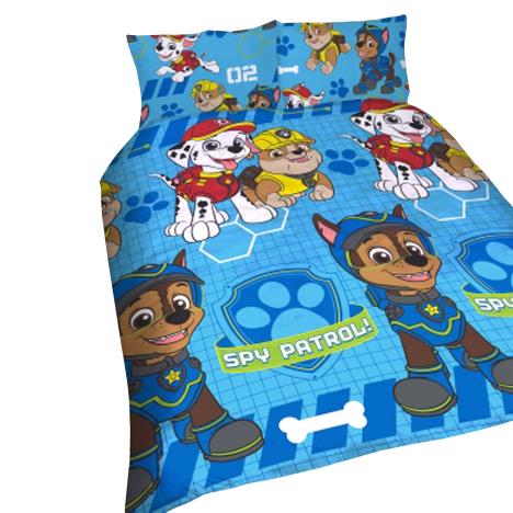 Paw Patrol Forever Blue Reversible Double Duvet Cover Bedding Set £20.99